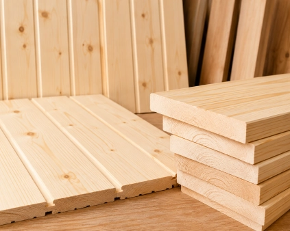 Planed timber