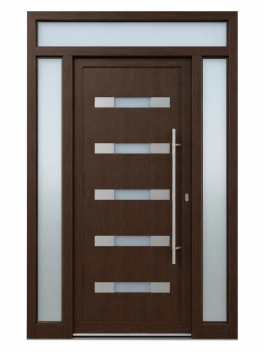 VEKA plastic front doors (made from Class A profiles)