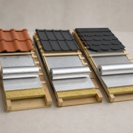 Solflex heat-reflective roof films (Summer / Winter / ‘Breathable’)