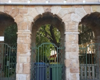 Restoration of the stone bridges at the Hungarian Adventist Church