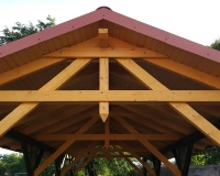Renovation of the roof structure at the Lakitelek Sports Centre