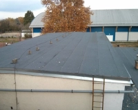 SZIE Faculty of Applied Humanities and Education, Jászberény Campus, Training School: flat-roof thermal insulation
