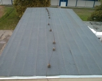 SZIE Faculty of Applied Humanities and Education, Jászberény Campus, Training School: flat-roof thermal insulation