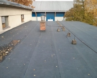 SZIE Faculty of Applied Humanities and Education, Jászberény Campus, Training School: flat-roof thermal insulation
