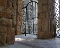 Restoration of the stone bridges at the Hungarian Adventist Church